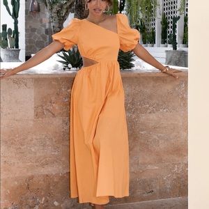 Petal and Pup orange Kenny dress. Size XL